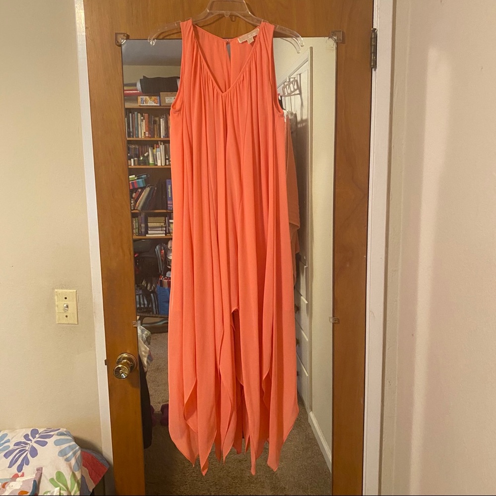 Michael Kors Handkerchief Hem Dress